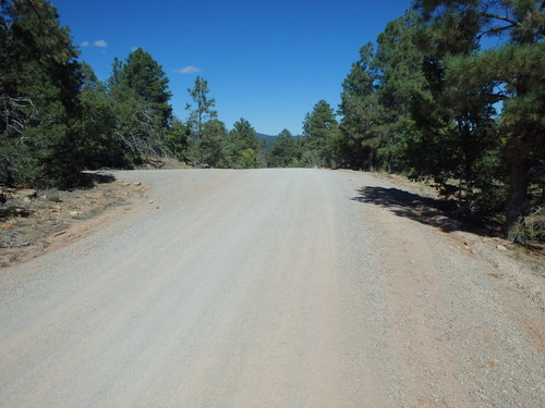 GDMBR:  This appears to be both the Continental Divide (Crossing #18) and the turn-off for the OSO Ridge L.O.